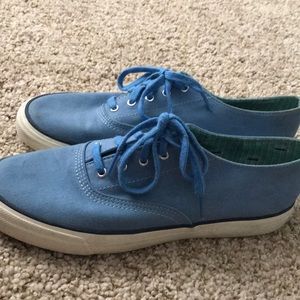 Blue Sperry Topsider Sneakers